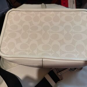 Coach Ivory Signature Crossbody Bag